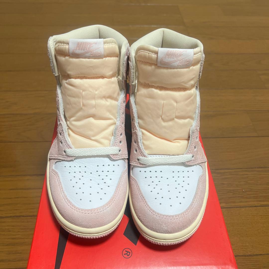 ナイキ ウィメンズ エアジョーダン1 レトロ ハイ OG ウォッシュドピンク