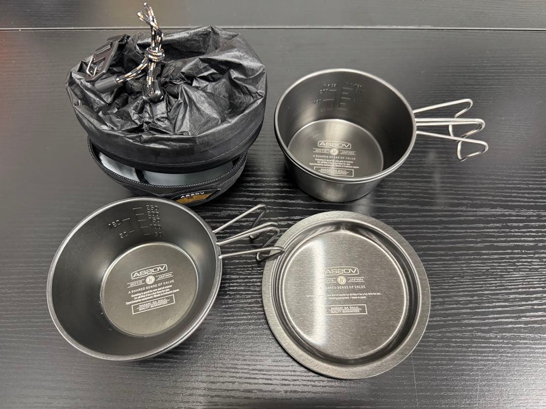 2/28迄！【新品未使用品】AS2OV シェラカップ他　7点セット