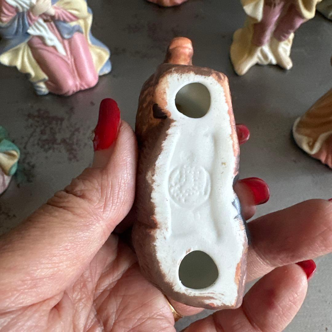 瞬間お値下げ‼️とっても素敵！ クリスマス キリスト降臨　人形セット 陶器製