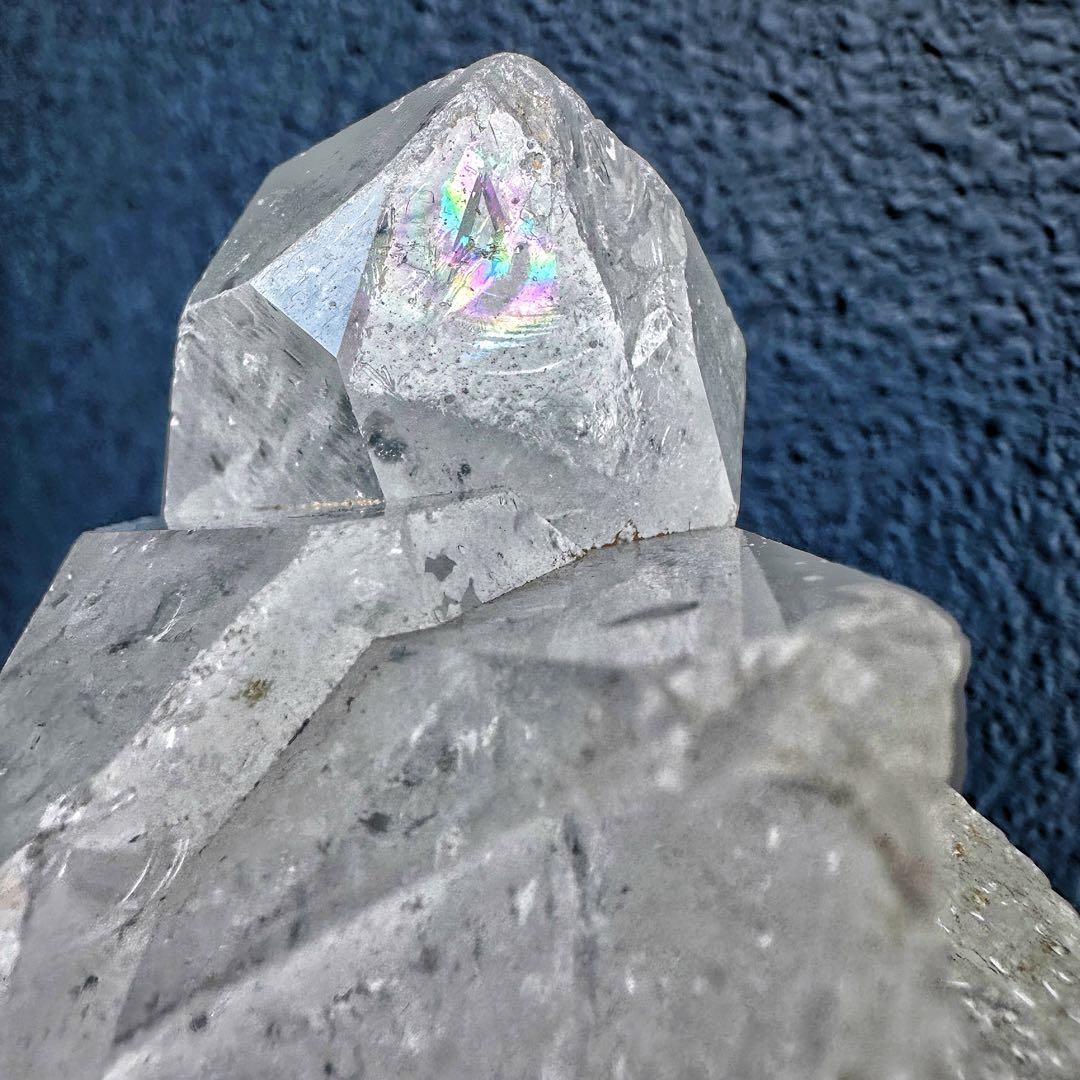 別格高級品 ❗️巨大❗️超強いパワー虹入り☆ヒマラヤ水晶パワーストーン浄化A1257