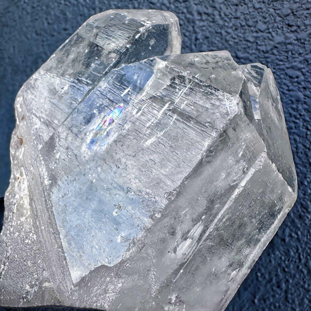 別格高級品 ❗️巨大❗️超強いパワー虹入り☆ヒマラヤ水晶パワーストーン浄化A1257