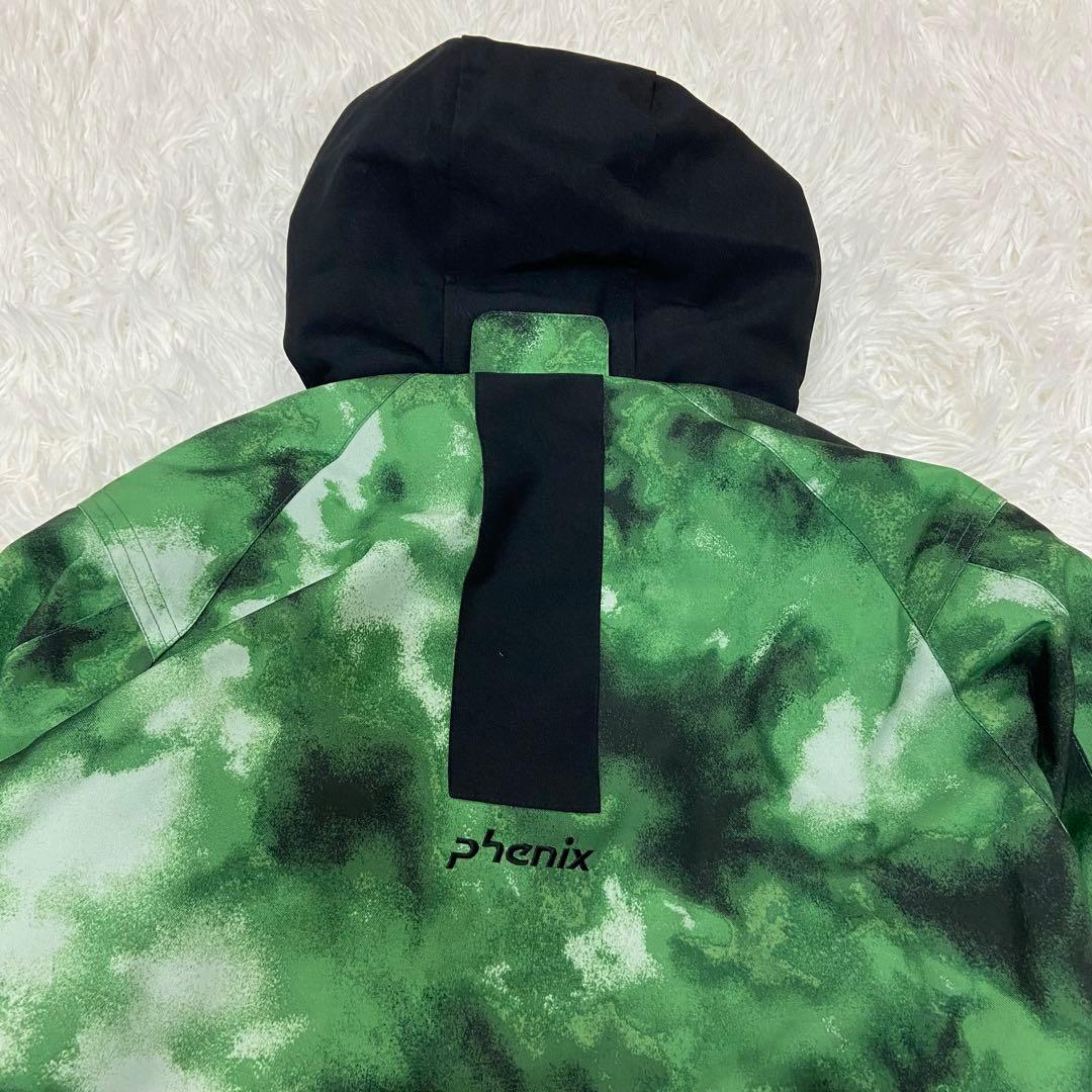 未使用タグ　phenix スキーウエア上下セット 160cm グリーン