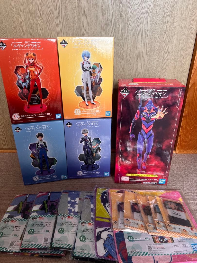一番くじエヴァンゲリオン エヴァパイロット、集結！ まとめ売り
