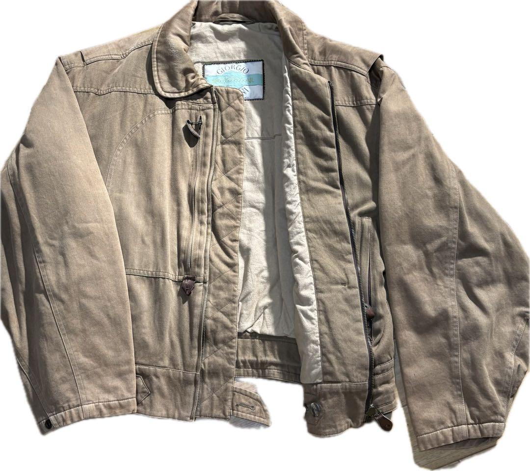 ヴィンテージGIORGIO ARMANI ジョルジオアルマーニ イタリアコットン