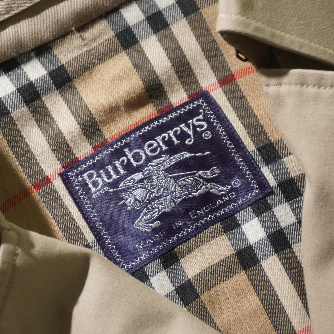 90s Burberrys トレンチコート ノバチェック ベージュ/VW548