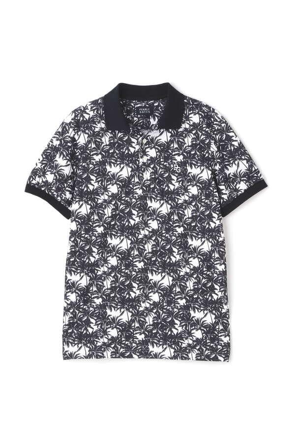 新品　パーリーゲイツ　 アイランドツリー柄 　半袖ポロシャツ　サイズ４