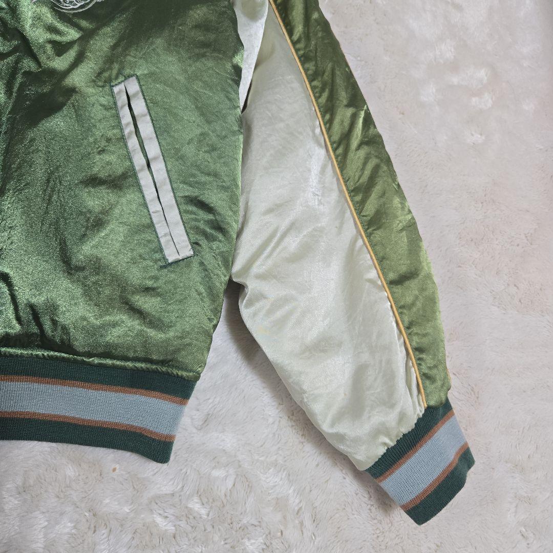 MS:NICX 90s ドラゴン 刺繍 スカジャン スーベニア M