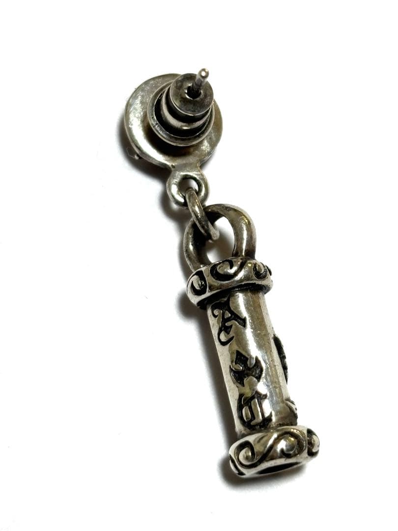 SAMOA　A&G シルバー　片耳用　ヘンプモチーフ　ゆれるピアス