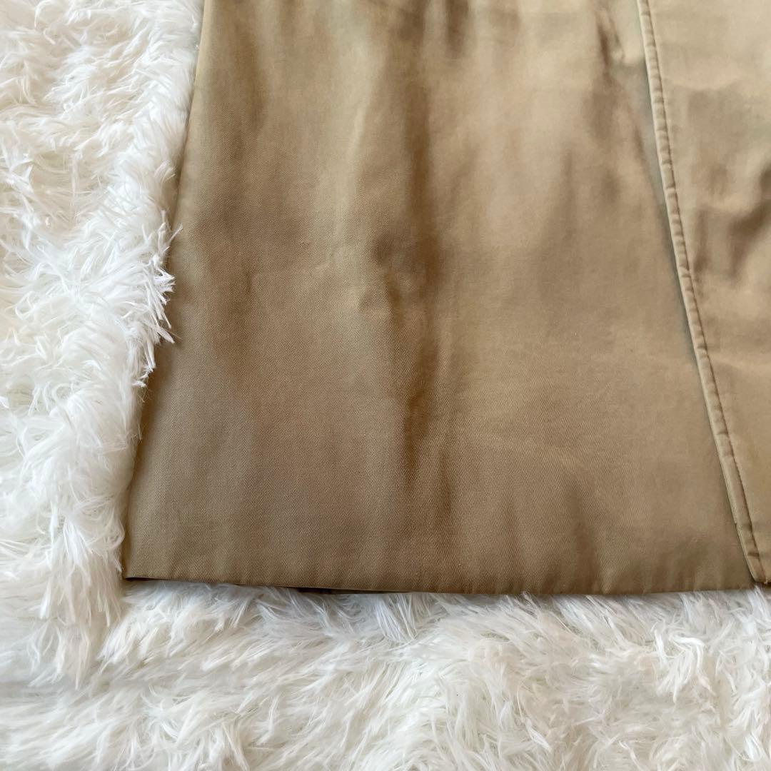 バーバリーロンドン　メンズ　ステンカラーコート　カーキ　ライナー　メガチェック