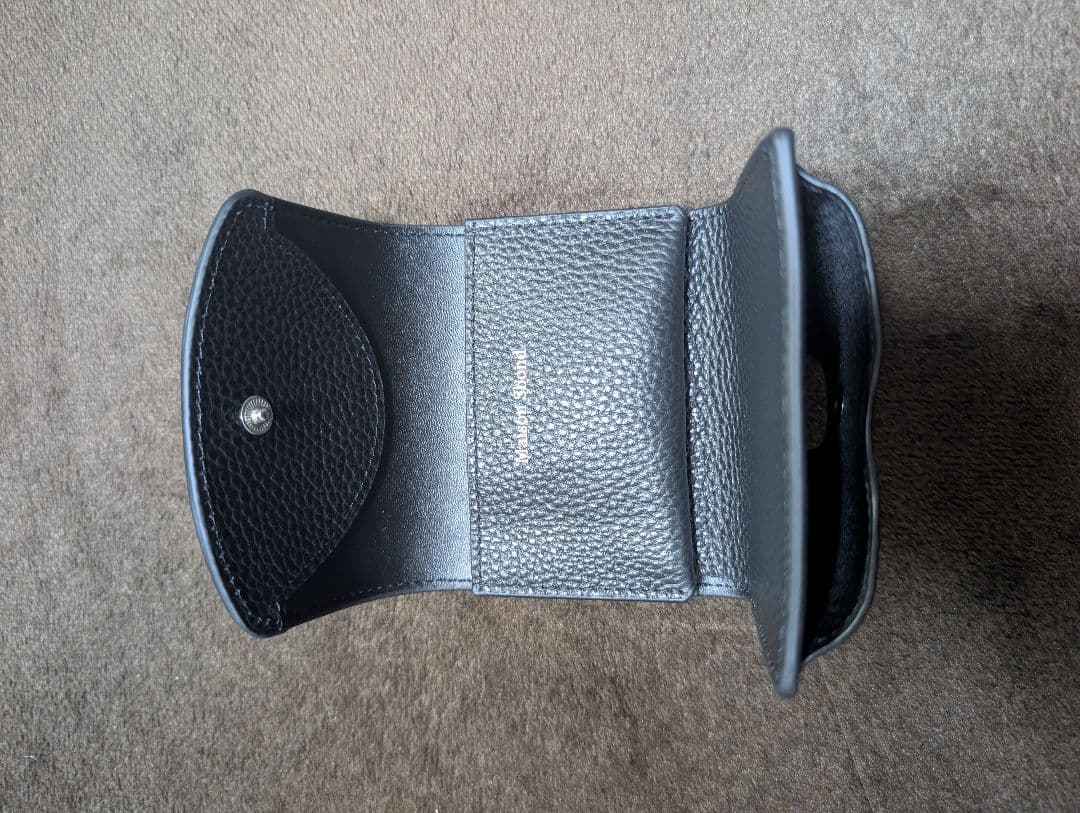 Maison Sbond 三つ折り財布　Amy Black メゾンエスボンド