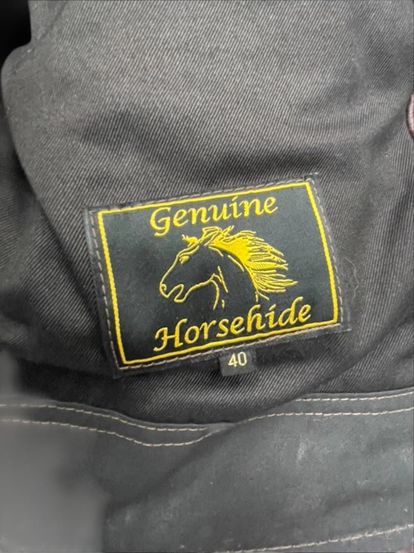 SIMMONS BILT HORSEHIDE LEATHER JACKET訳アリ