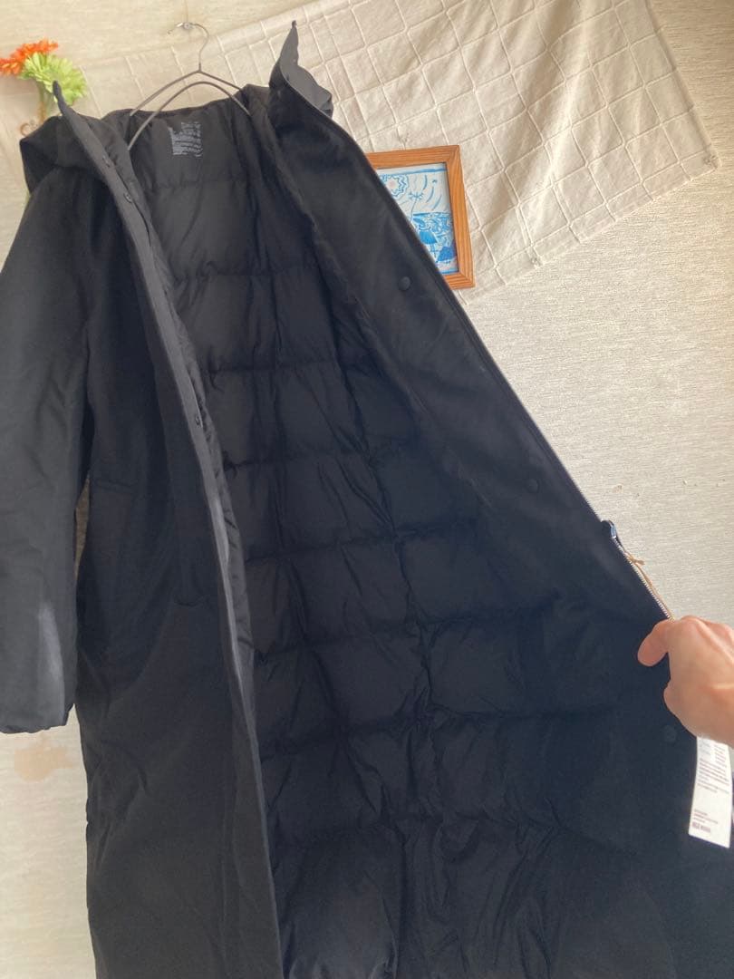 【新品】今季★Mサイズ★ 無印良品 撥水ダウンロングコート　ダウンコート