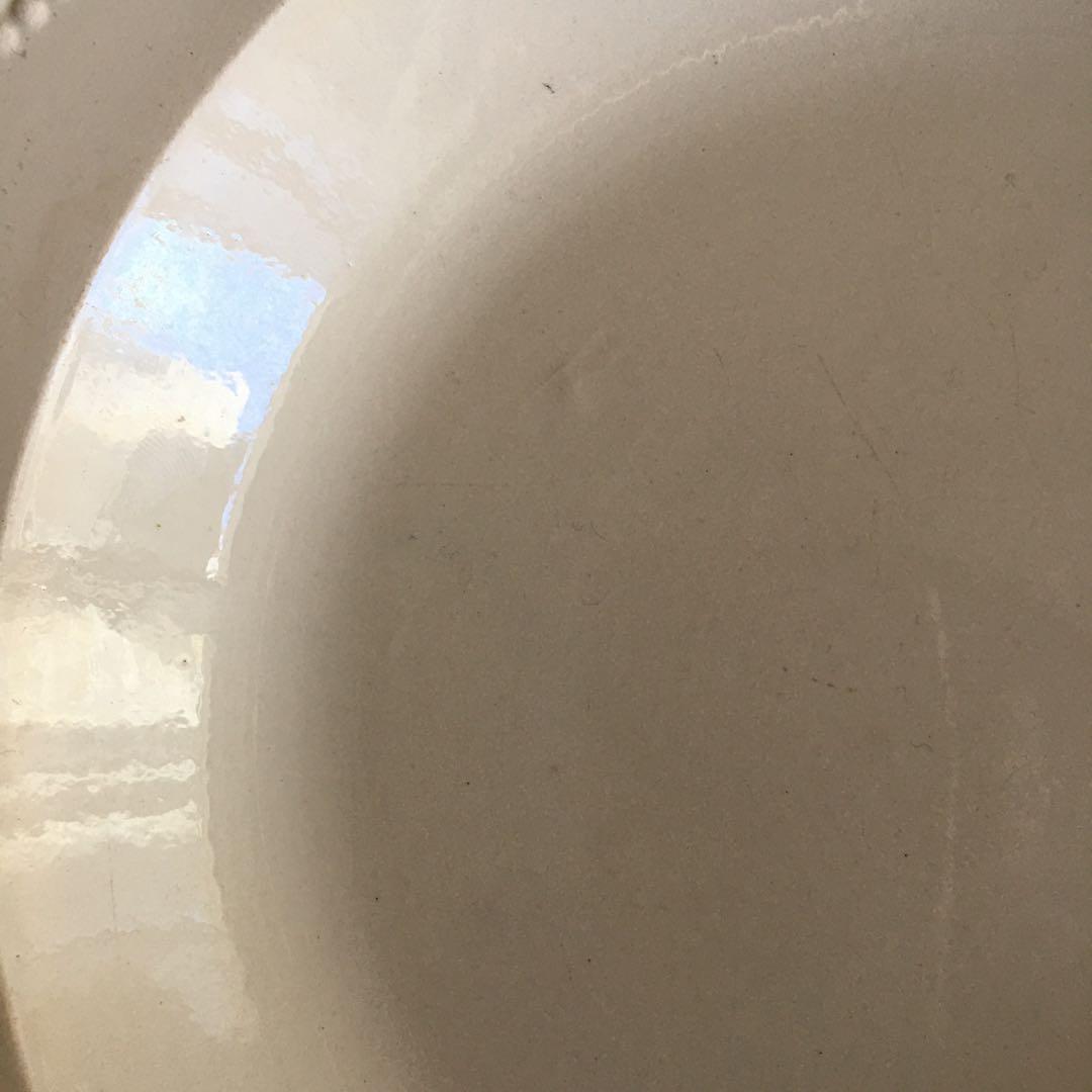 モントロー 初期ファイアンスフィーヌ オクトゴナル プレート 19世紀フランス