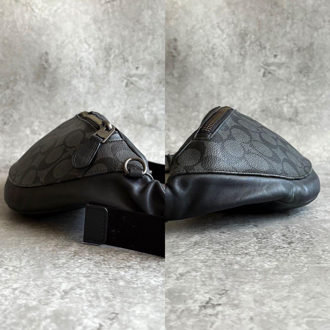 【からすみ様】COACH ワーレン シグネチャー ボディバッグ ショルダーバッグ