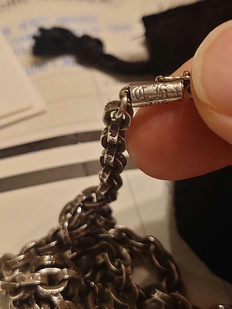 クロムハーツ　ペーパーチェーン30インチ