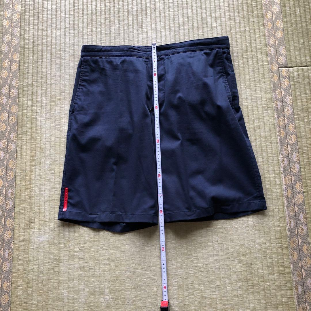 PRADA ネイビー ハーフパンツ　52