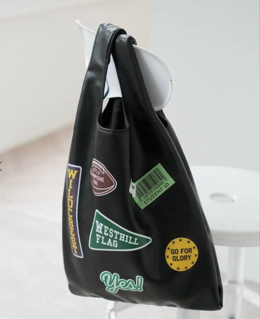 Spick&Span SHOPPER BAG* ブラック