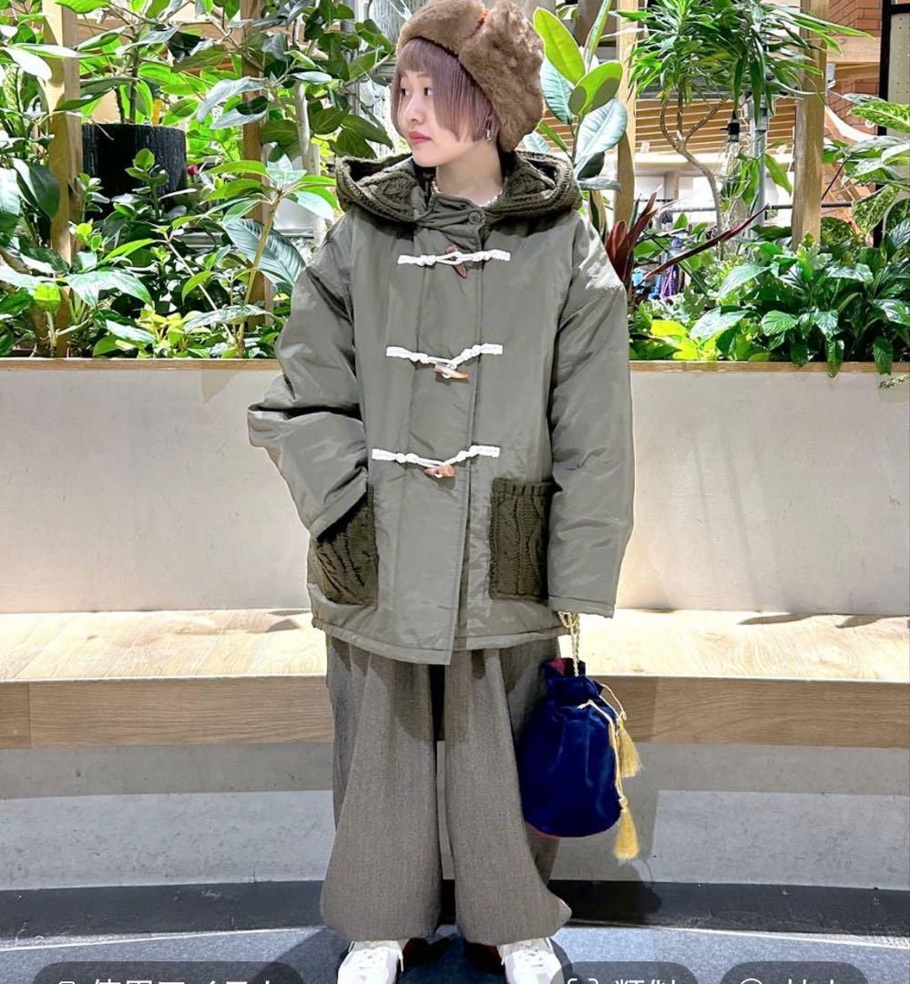 niko and ... アイボリー ダッフルコート Lサイズ