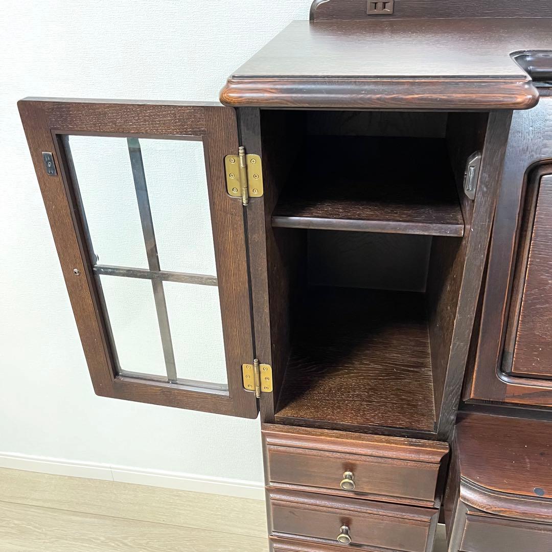 (つ14)ミラーデスク コンパクトドレッサー アトランタライティングビューロー