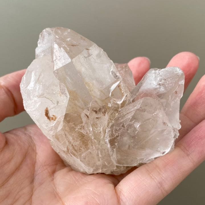 （m5）高次元マスタークリスタル マニカラン水晶クラスター原石