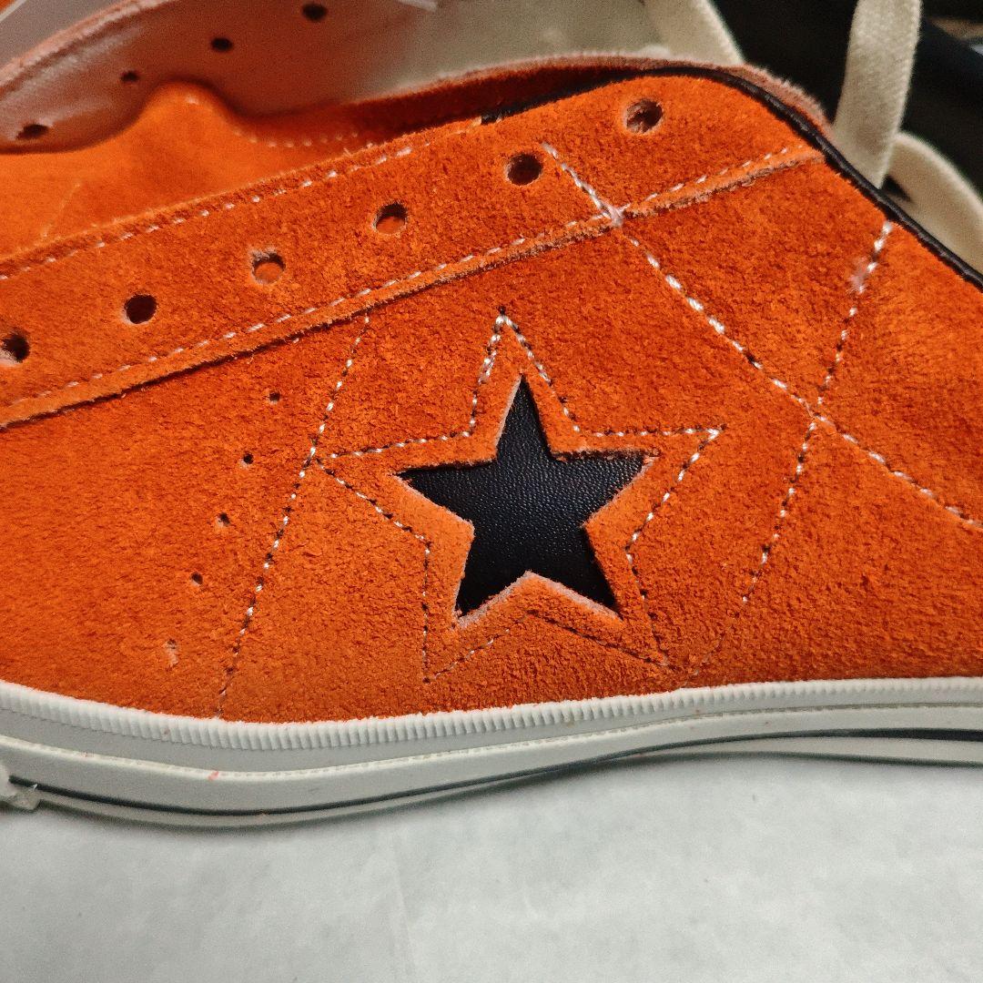 ONE STAR SUEDE OX オレンジ　size　9　新品未使用