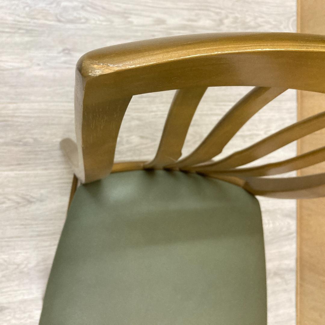 【カリモク】ダイニングチェア　椅子　食卓　B