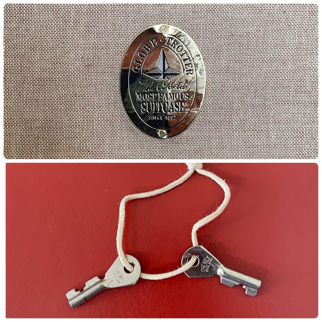 グローブトロッター 英国製 赤 大型 ヴィンテージ キャリーケース