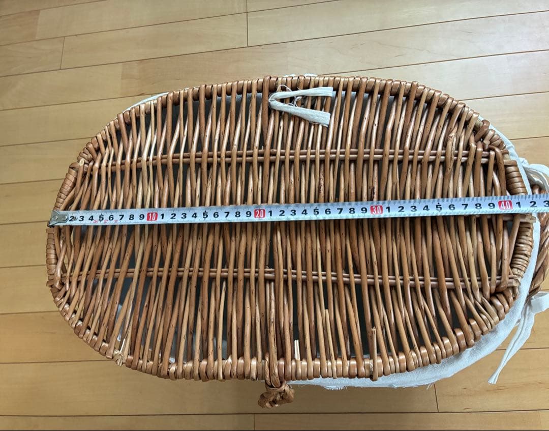 私の部屋　トリコバスケット　フタ付き　L バスケット　カゴ