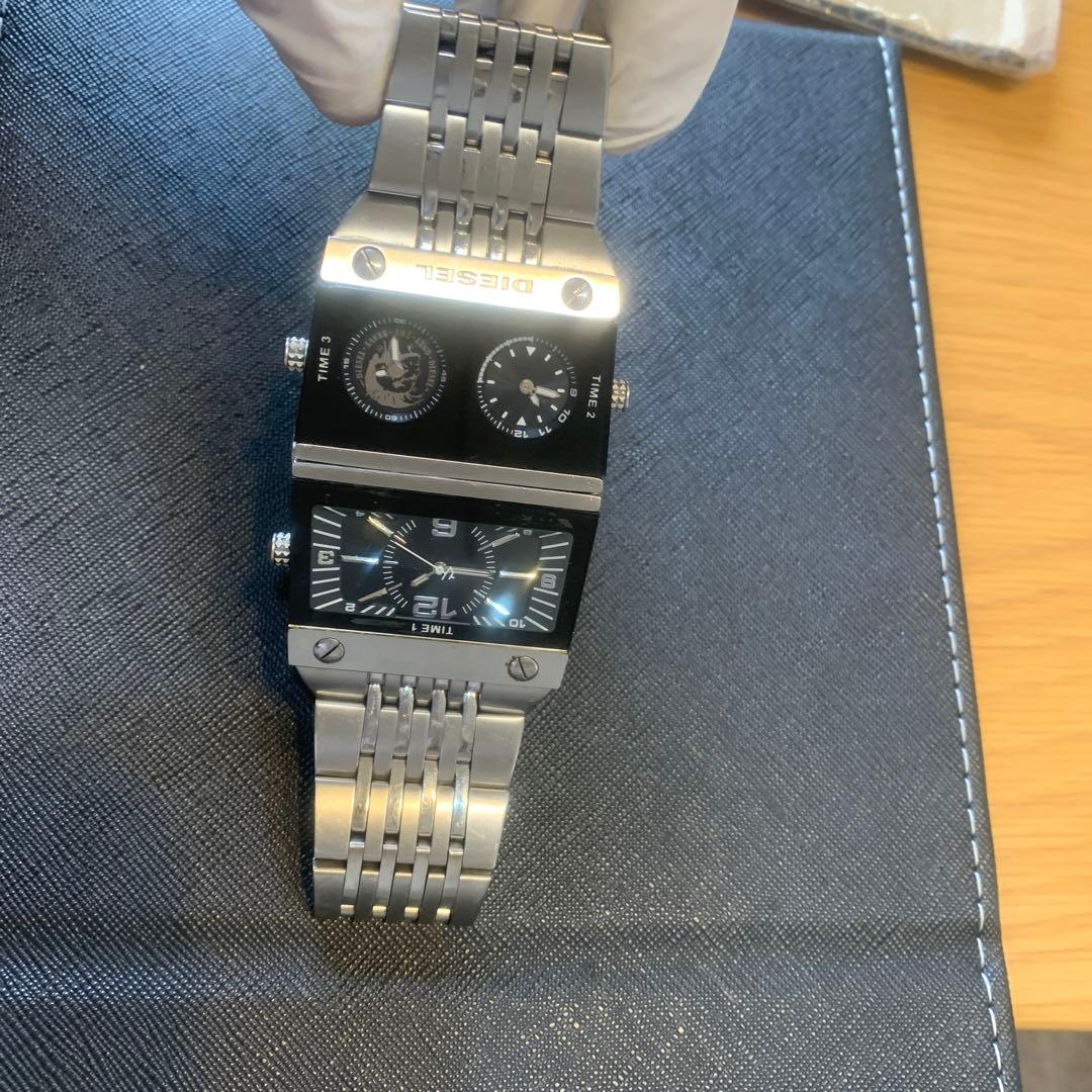 チ*9様 DIESEL ディーゼル　トリプルフェイス　DZ9043 腕時計