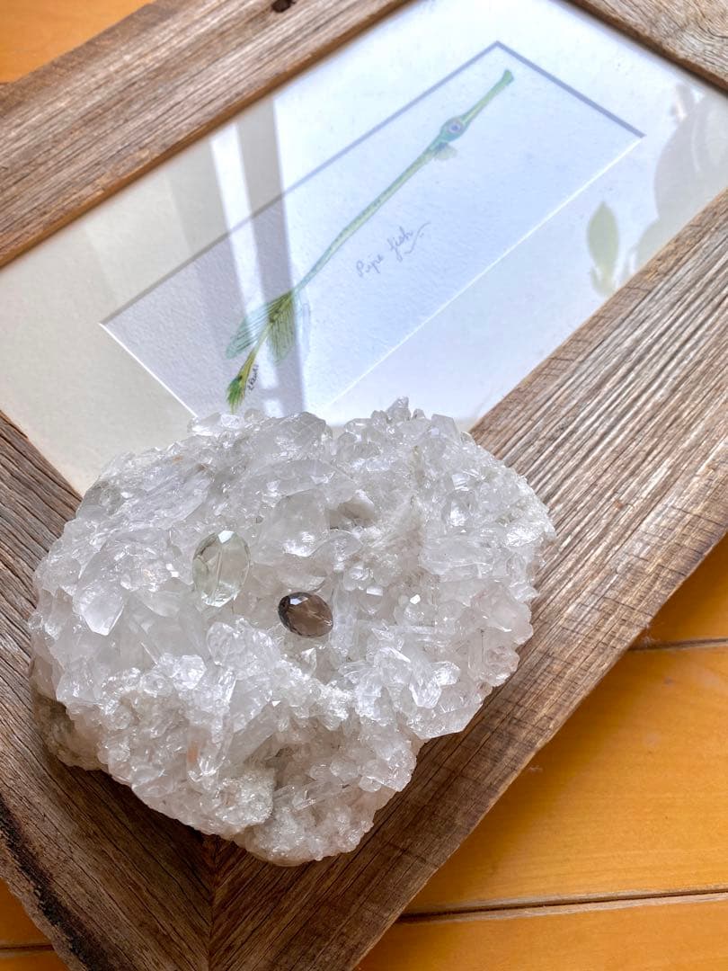 天然石マクラメネックレス/日々のお守りアクセサリー