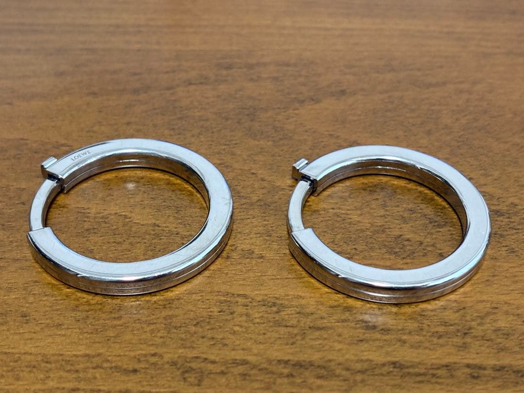 LOEWE ロエベ ストラップ メタリックリング