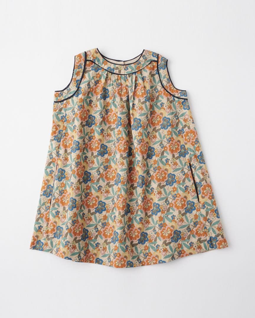 CARAMEL GINGER DRESS ８Y