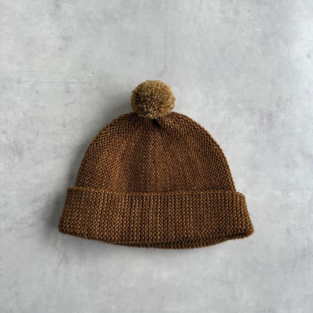 帽子 Misha&Puff garter hat nutmeg 2-4y