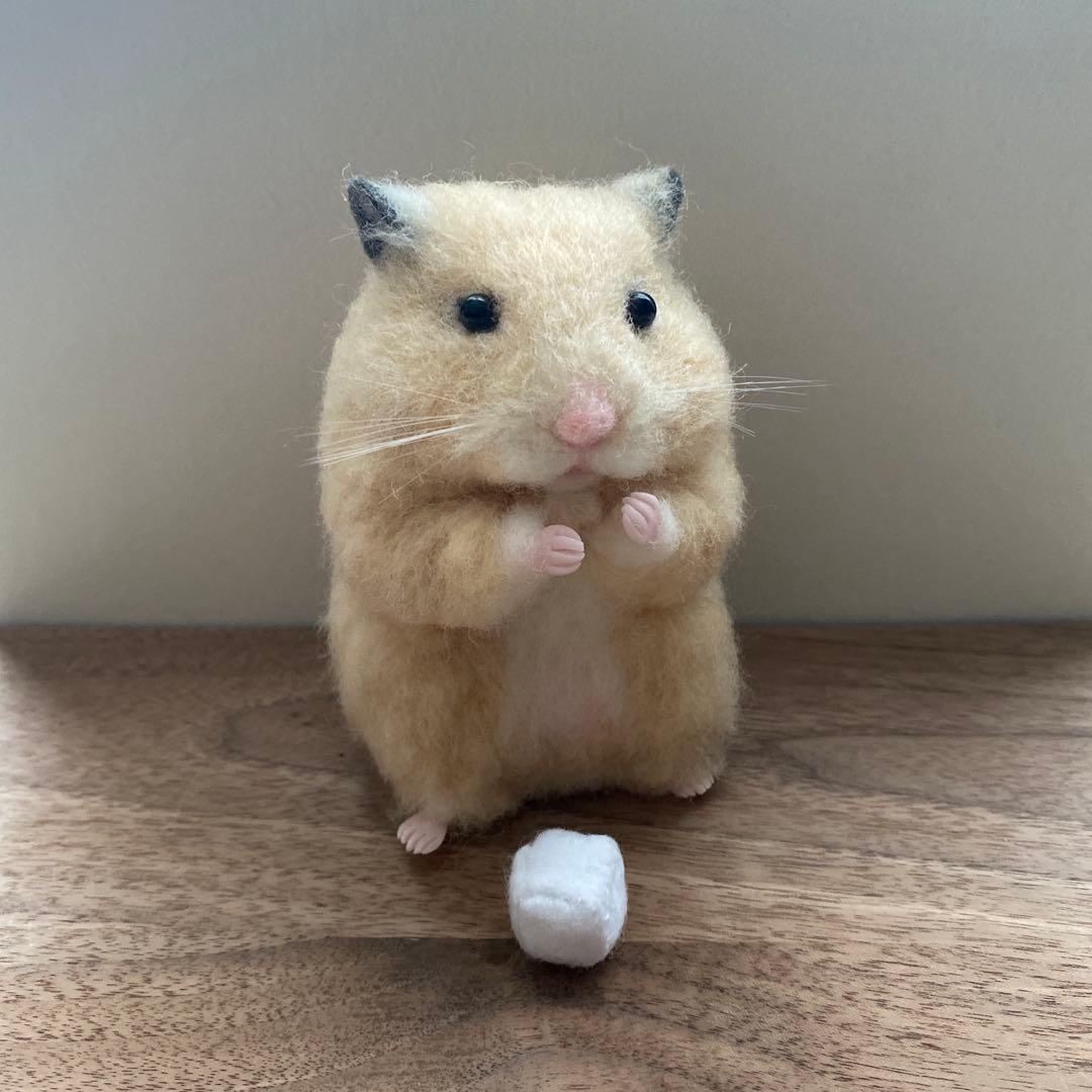 【羊毛フェルト】ハムスター★オーダー（うみ）