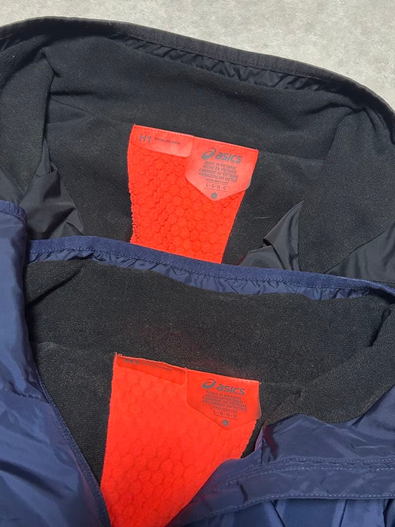 良品 3枚セット セットアップ asics LIMO裏トリコット L パンツ