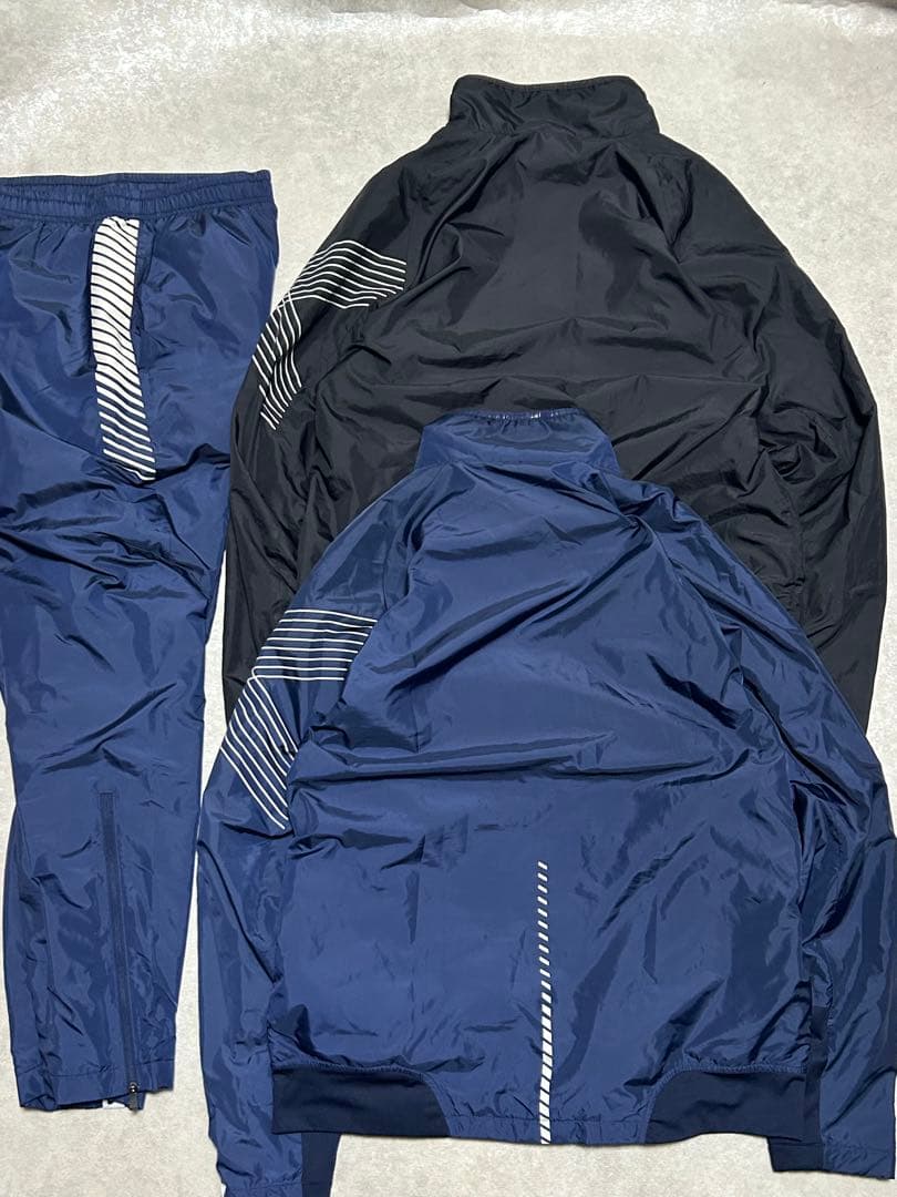 良品 3枚セット セットアップ asics LIMO裏トリコット L パンツ