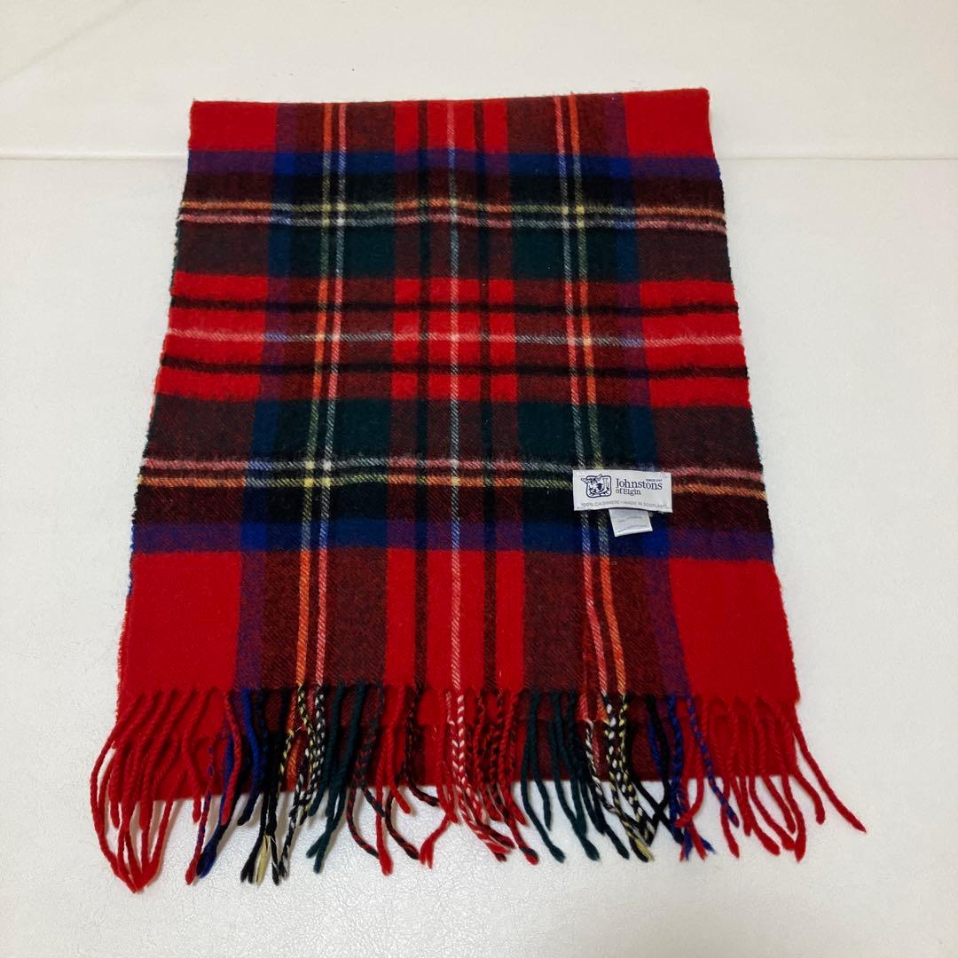 Johnstons of Elgin カシミヤ マフラー