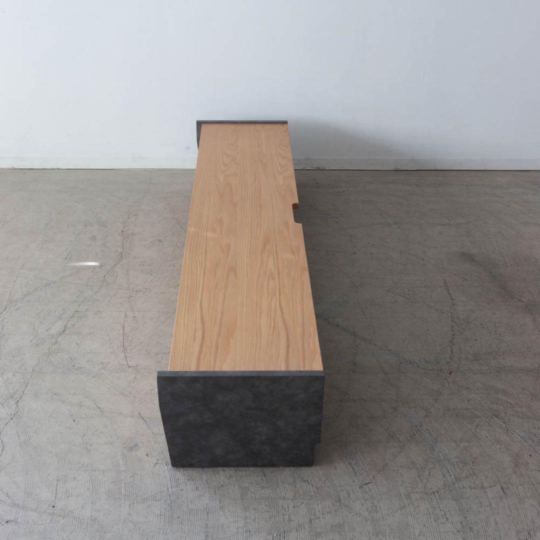 木製テレビ台 引き出し2つ付き