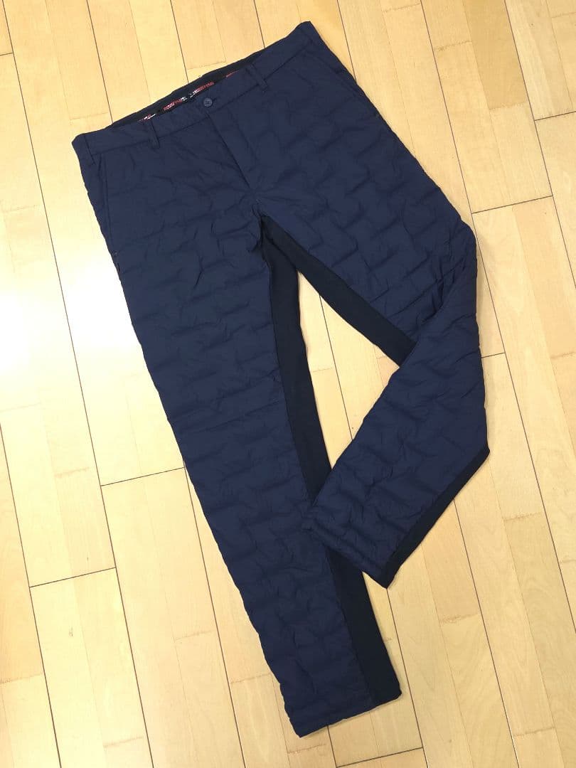 モ*ク様 ブリーフィング/ネイビー/ダウンパンツ