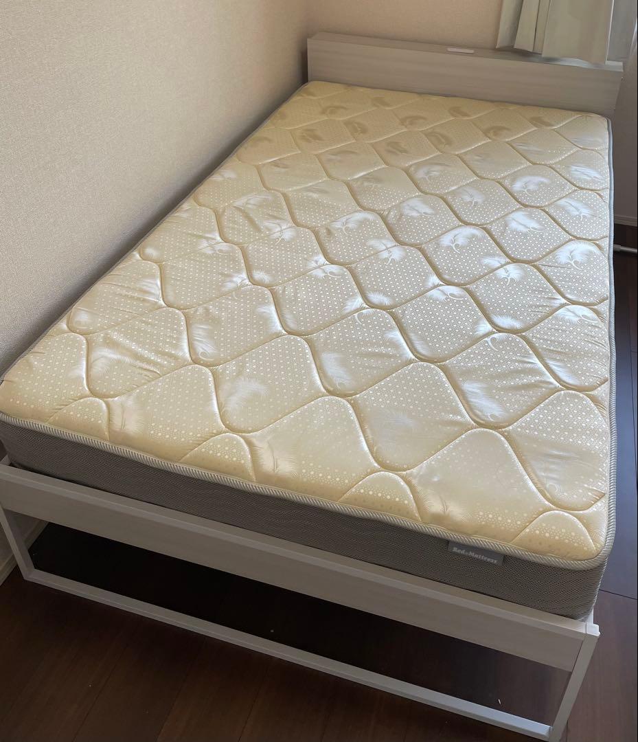 ベッド　フレーム　マットレス　セット