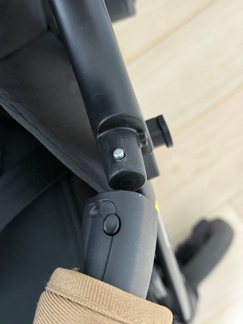 Pigeon ベビーカー ランフィRB3 キャメル【純正レインカバー付】