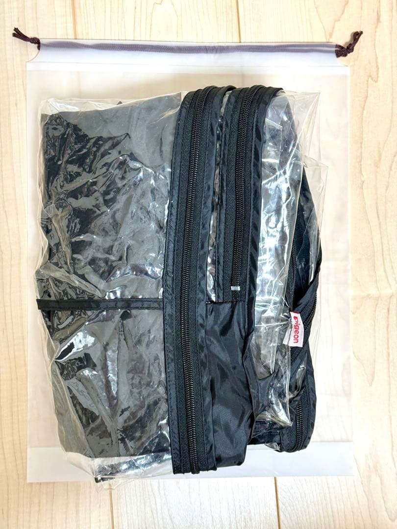 Pigeon ベビーカー ランフィRB3 キャメル【純正レインカバー付】