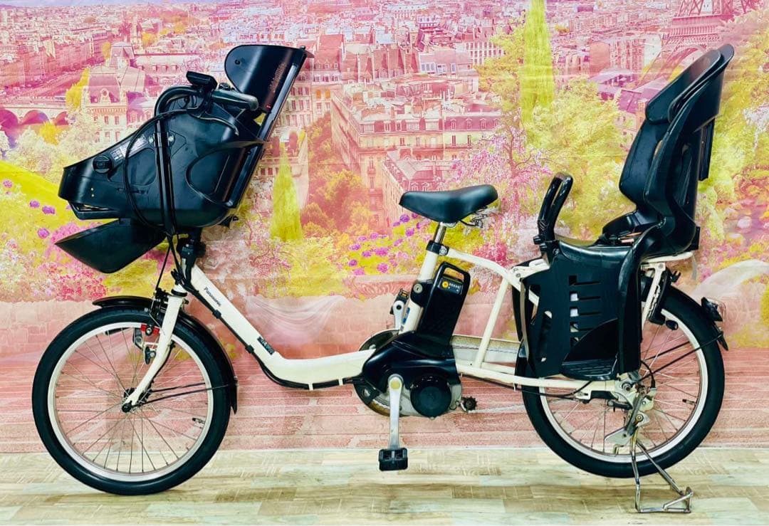 K2390 電動自転車パナソニック子供乗せ 20インチ 送料無料