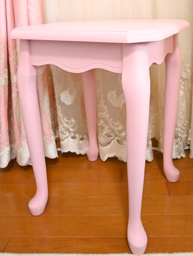 ✧猫脚サイドテーブル ロマンティック アンティーク風 ヨーロピアン クラシカル