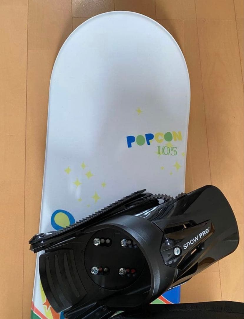 スノーボード　板　ビンディング　セット　105センチ　子供　キッズ　スノボ