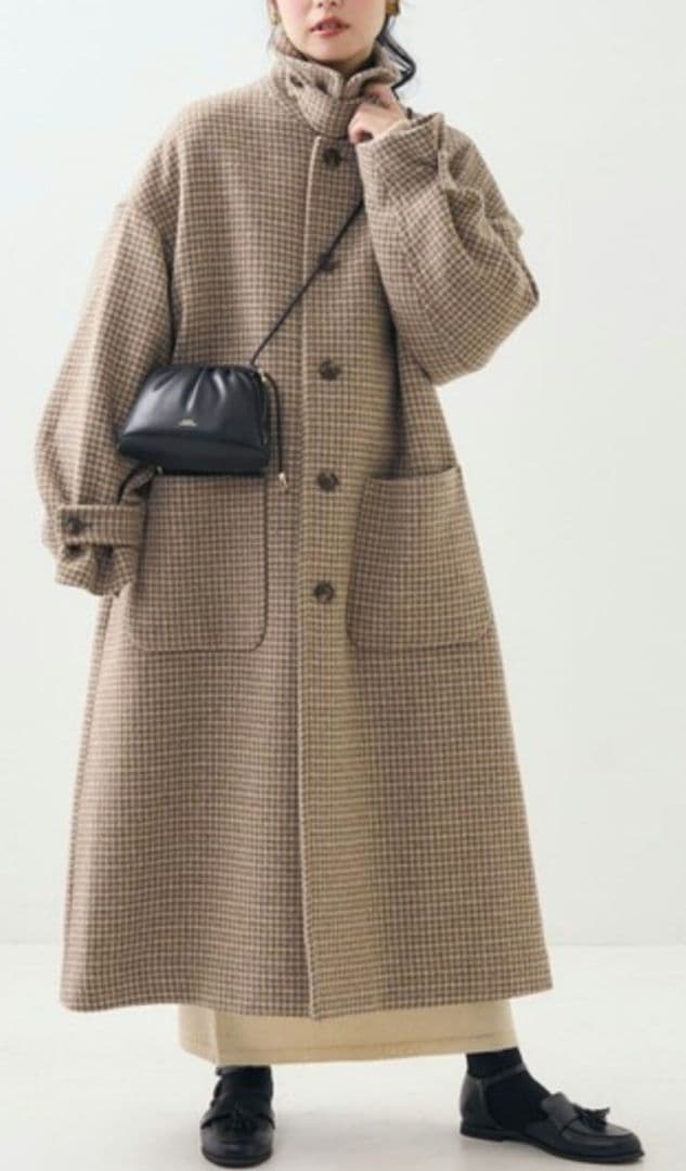 フリークスストア 尾州 ステンカラーコート