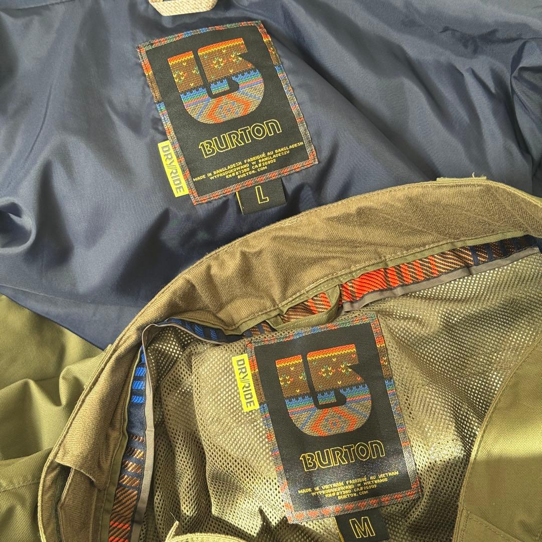 バートン スノボウェア　POACHER セットアップ L M