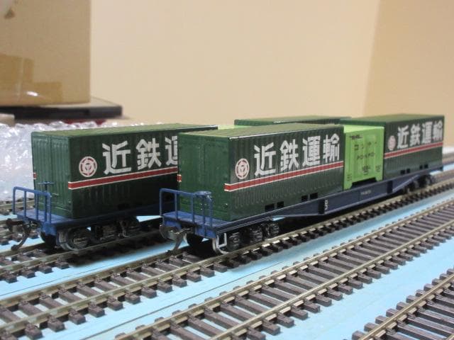 国鉄 コンテナ貨車 5両セット HOゲージ（金属製・エンドウ製）