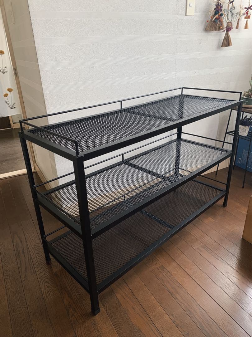 ☆送料込み☆アイアン植物棚　即購入OK ボタニカルシェルフ　アガベ　塊根　什器