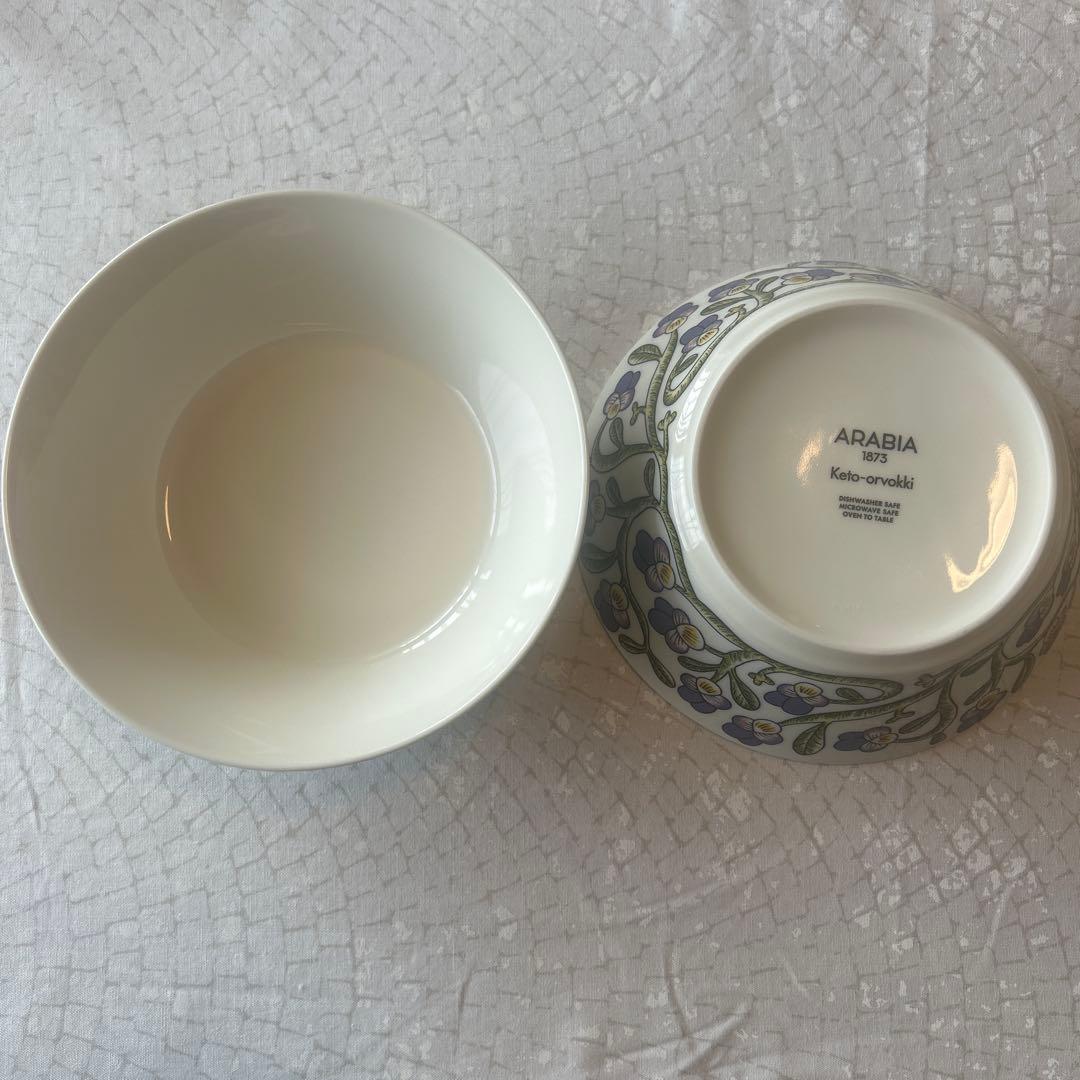 アラビア　ケトオルヴォッキ　ボウル 2個セット